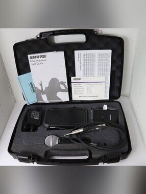Shure PGX Wireless Microphone System - Black and Silver